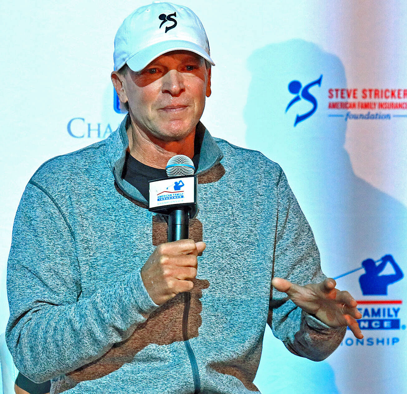 Stricker moved to tears